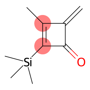 2-Cyclobuten-1-one,  3-methyl-4-methylene-2-(trimethylsilyl)-