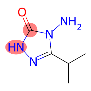 3H-1,2,4-Triazol-3-one, 4-amino-2,4-dihydro-5-(1-methylethyl)-