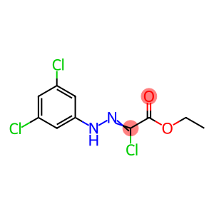 Ethyl (2Z)-2-chloro-2-[2-(3,5-dichlorophenyl)hydrazin-1-ylidene]acetate
