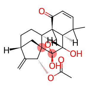 Kaura-2,16-dien-1-one, 15-(acetyloxy)-7,20-epoxy-6,7-dihydroxy-, (6β,7α,15β)-