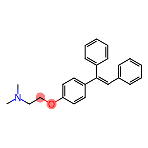 2-[4-[(1E)-1,2-二苯乙烯基]苯氧基]-N,N-二甲基乙胺