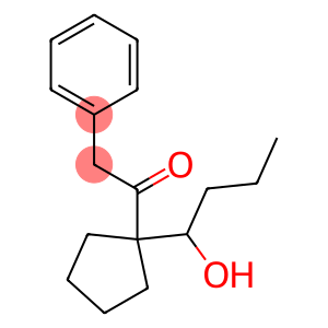 1-[1-(1-Hydroxy-butyl)-cyclopentyl]-2-phenyl-ethanone