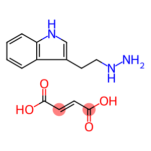 [2-(1H-indol-3-yl) ethyl)] hydrazine fumaric acid