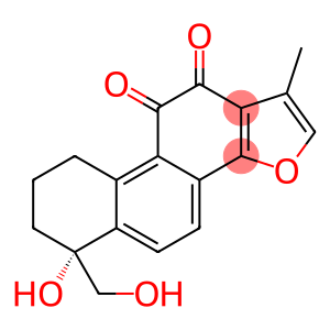 Phenanthro[1,2-b]furan-10,11-dione, 6,7,8,9-tetrahydro-6-hydroxy-6-(hydroxymethyl)-1-methyl-, (6R)-