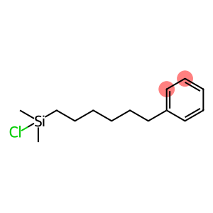 Benzene, [6-(chlorodimethylsilyl)hexyl]-