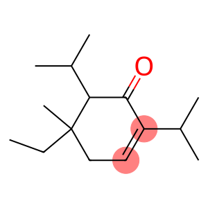 5-Ethyl-5-methyl-2,6-bis(1-methylethyl)-2-cyclohexen-1-one