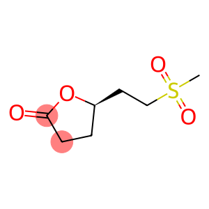2(3H)-Furanone, dihydro-5-(2-(methylsulfonyl)ethyl)-, (R)-