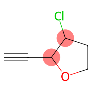Furan, 3-chloro-2-ethynyltetrahydro- (6CI)