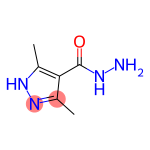 Pyrazole-4-carboxylic acid, 3,5-dimethyl-, hydrazide (6CI)