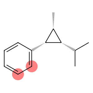 Benzene, [2-methyl-3-(1-methylethyl)cyclopropyl]-, (1alpha,2alpha,3alpha)- (9CI)
