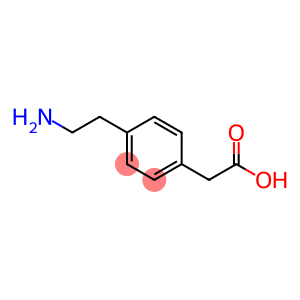 Benzeneacetic acid, 4-(2-aminoethyl)-