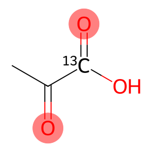 丙酮酸-1-13C(游离酸)