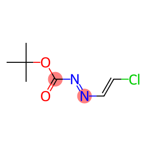 Diazenecarboxylic acid, (2-chloroethenyl)-, 1,1-dimethylethyl ester, (E,)- (9CI)