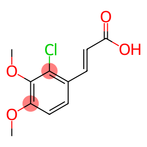 2-氯-3,4-二甲氧基肉桂酸