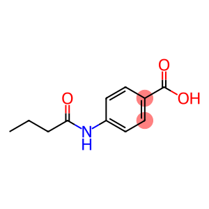 4-(1-oxobutylamino)benzoic acid
