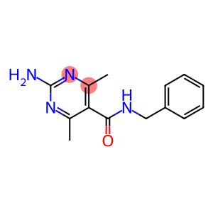 2-amino-N-benzyl-4,6-dimethyl-5-pyrimidinecarboxamide
