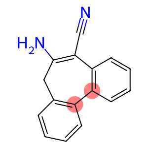 6-amino-5H-dibenzo[a,c]cycloheptene-7-carbonitrile