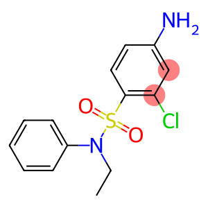 4-amino-2-chloro-N-ethyl-N-phenylbenzene-1-sulfonamide