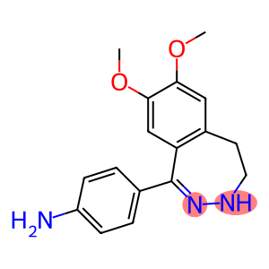 1-(4'-aminophenyl)-3,5-dihydro-7,8--dimethoxy-2,3-benzodiazepine