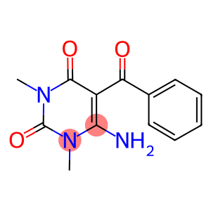 6-amino-5-benzoyl-1,3-dimethyl-2,4(1H,3H)-pyrimidinedione