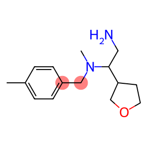 [2-amino-1-(oxolan-3-yl)ethyl](methyl)[(4-methylphenyl)methyl]amine
