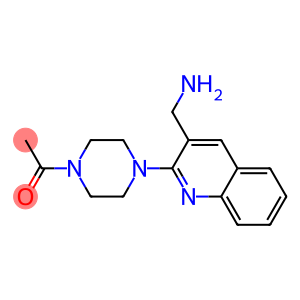 1-{4-[3-(aminomethyl)quinolin-2-yl]piperazin-1-yl}ethan-1-one