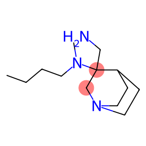 3-(aminomethyl)-N-butyl-N-methyl-1-azabicyclo[2.2.2]octan-3-amine