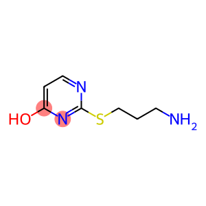 2-[(3-aminopropyl)sulfanyl]pyrimidin-4-ol