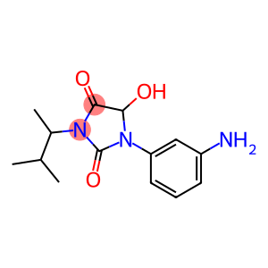 1-(3-aminophenyl)-5-hydroxy-3-(3-methylbutan-2-yl)imidazolidine-2,4-dione