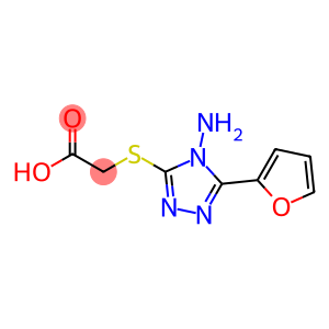 2-{[4-amino-5-(furan-2-yl)-4H-1,2,4-triazol-3-yl]sulfanyl}acetic acid