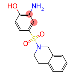 2-amino-4-(1,2,3,4-tetrahydroisoquinoline-2-sulfonyl)phenol