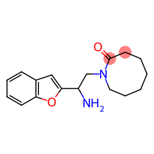 1-[2-amino-2-(1-benzofuran-2-yl)ethyl]azocan-2-one