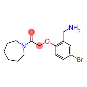 2-[2-(aminomethyl)-4-bromophenoxy]-1-(azepan-1-yl)ethan-1-one