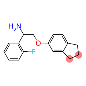 5-[2-amino-2-(2-fluorophenyl)ethoxy]-2,3-dihydro-1H-indene