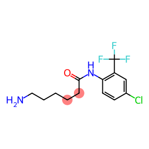 6-amino-N-[4-chloro-2-(trifluoromethyl)phenyl]hexanamide