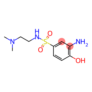 3-amino-N-[2-(dimethylamino)ethyl]-4-hydroxybenzene-1-sulfonamide