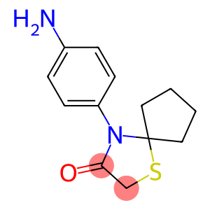 4-(4-aminophenyl)-1-thia-4-azaspiro[4.4]nonan-3-one