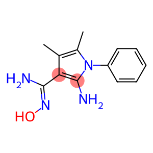 2-amino-N'-hydroxy-4,5-dimethyl-1-phenyl-1H-pyrrole-3-carboximidamide