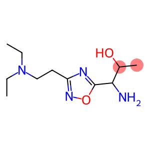 1-amino-1-{3-[2-(diethylamino)ethyl]-1,2,4-oxadiazol-5-yl}propan-2-ol