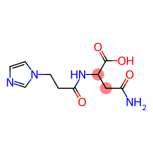 4-amino-2-{[3-(1H-imidazol-1-yl)propanoyl]amino}-4-oxobutanoic acid