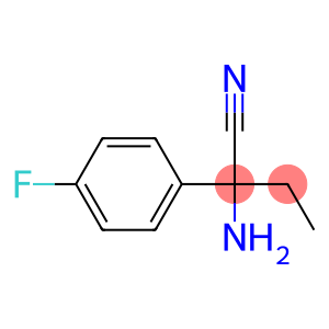 2-amino-2-(4-fluorophenyl)butanenitrile