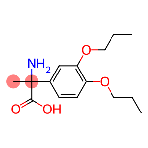 2-amino-2-(3,4-dipropoxyphenyl)propanoic acid