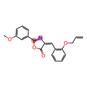4-[2-(allyloxy)benzylidene]-2-(3-methoxyphenyl)-1,3-oxazol-5(4H)-one