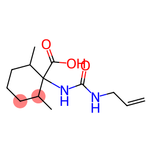 1-{[(allylamino)carbonyl]amino}-2,6-dimethylcyclohexanecarboxylic acid