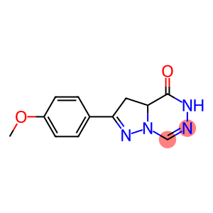 3,3a-Dihydro-2-(4-methoxyphenyl)pyrazolo[1,5-d][1,2,4]triazin-4(5H)-one