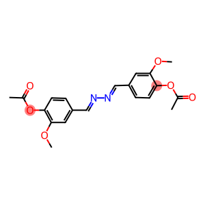 4-{2-[4-(acetyloxy)-3-methoxybenzylidene]carbohydrazonoyl}-2-methoxyphenyl acetate