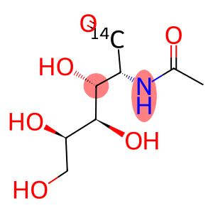 N-ACETYL-D-GALACTOSAMINE, [GALACTOSAMINE-1-14C]