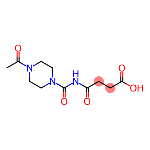 4-[(4-acetylpiperazin-1-yl)carbonylamino]-4-oxobutanoic acid