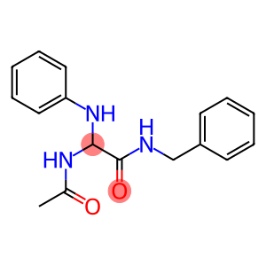 2-Acetylamino-2-phenylamino-N-benzylacetamide