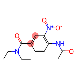4-ACETAMIDO-N,N-DIETHYL-3-NITROBENZAMIDE